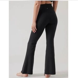 Athleta Elation Flare Pant Leggings in Black Size Small